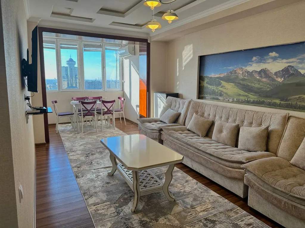 Просторная 3х комнатная квартира рядом с Tashkent city