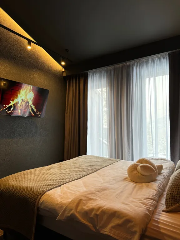 Дом SILVER с чаном на террасе