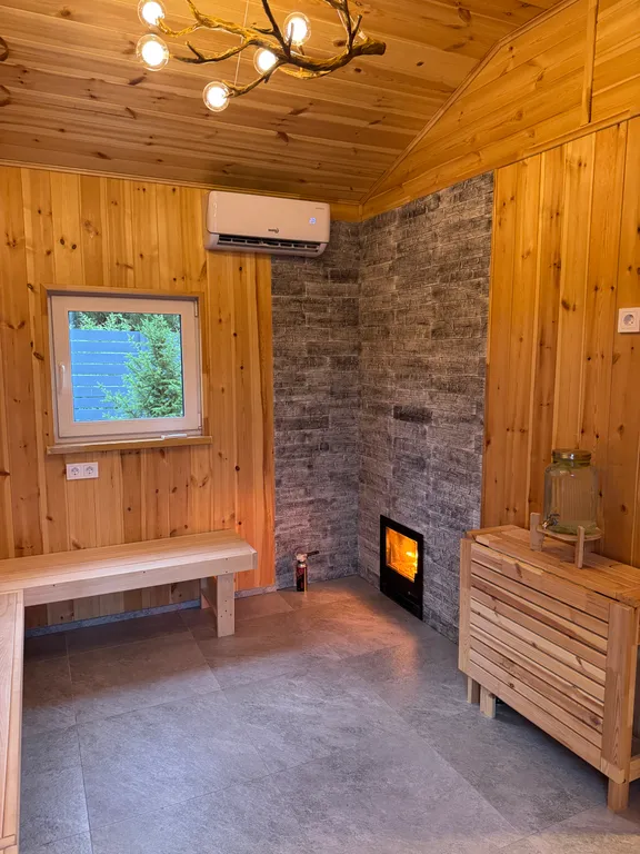 Потрясающая мини-квартира с Русской баней, террасой и купелью