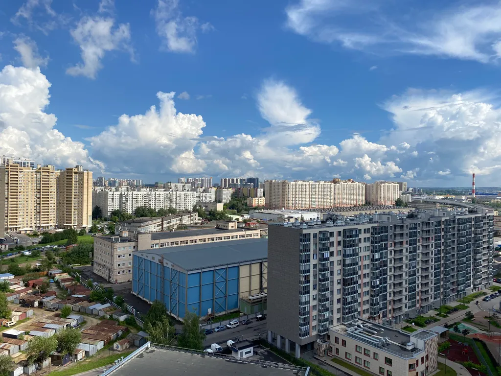 Квартира Видовая квартира студия у метро Московская — Санкт-Петербург