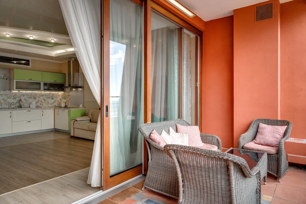 Двухкомнатная квартира с видом на море в современном ЖК