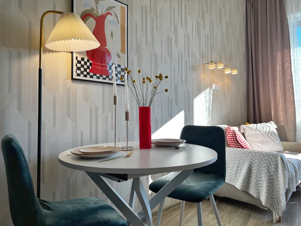 Квартира Уютная двухуровневая однокомнатная квартира — Пушкин