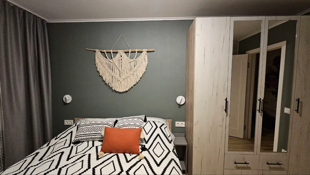 2-комнатная квартира с посудомойкой и бойлером