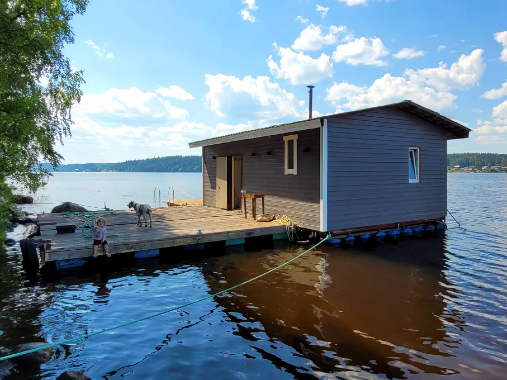 Коттедж Хаусбот ПлавДом Чудо-Дом на Ладоге в шхерах — аренда посуточно в Лахденпохья