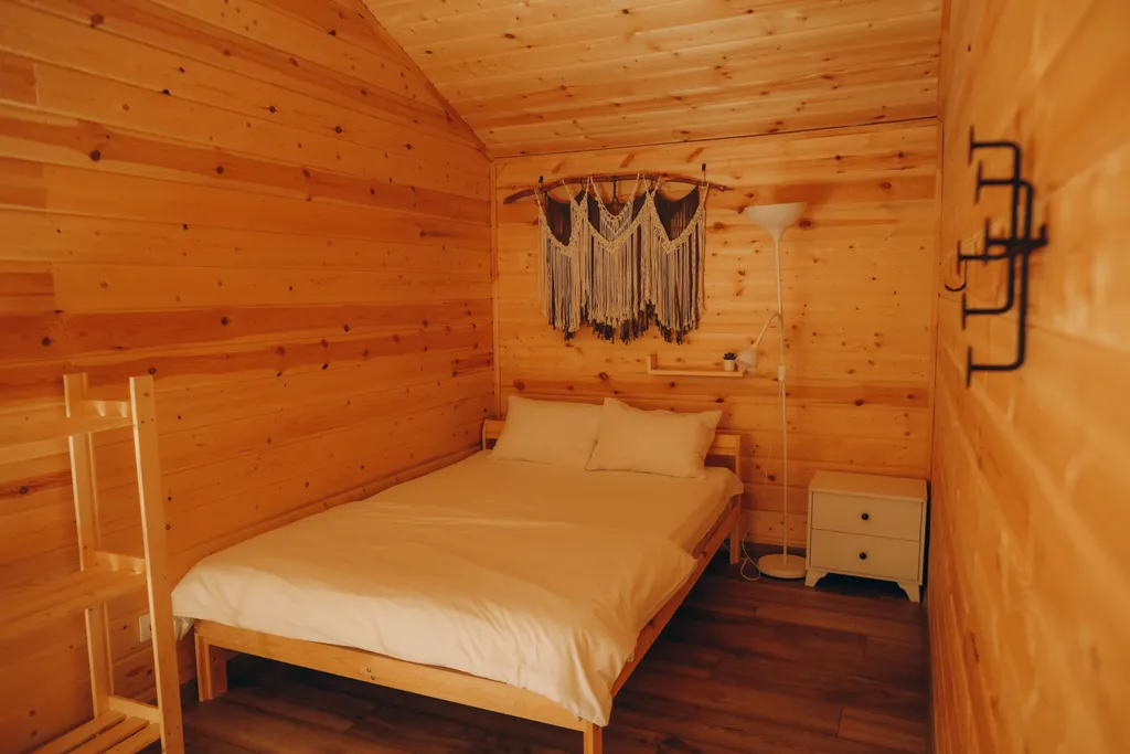 Уютный дом у леса с баней и чаном