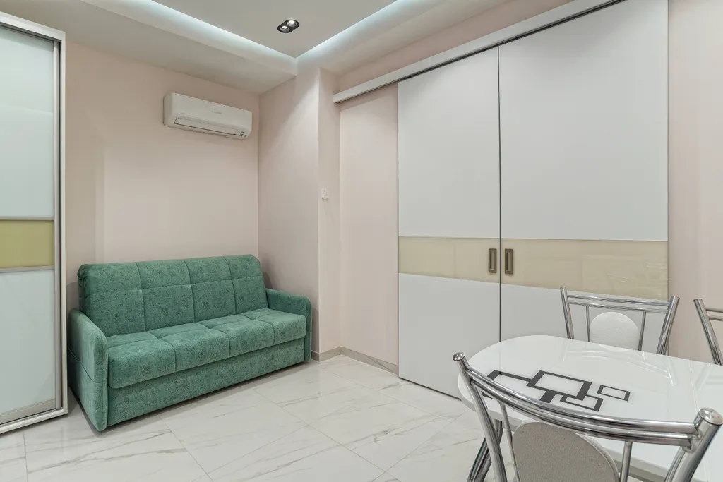 Квартира с большой террасой с видом на парк