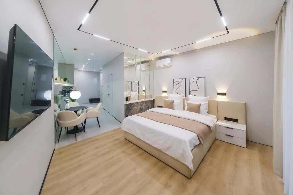 Апартаменты с бассейном