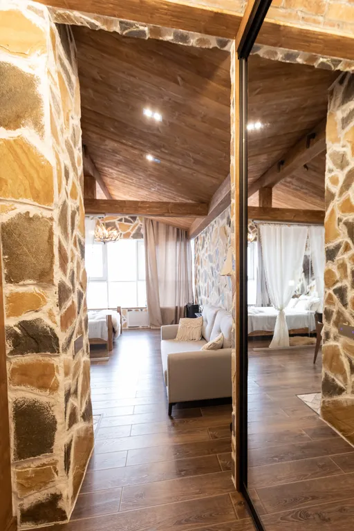 Атмосфера шале | панорама города и рассветы из окна на 24-м этаже