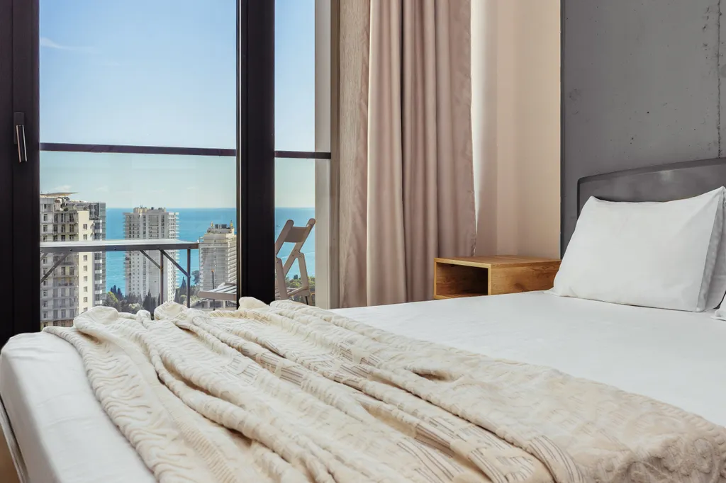 Квартира Квартира Студия с видом на море в элитном ЖК — Сочи