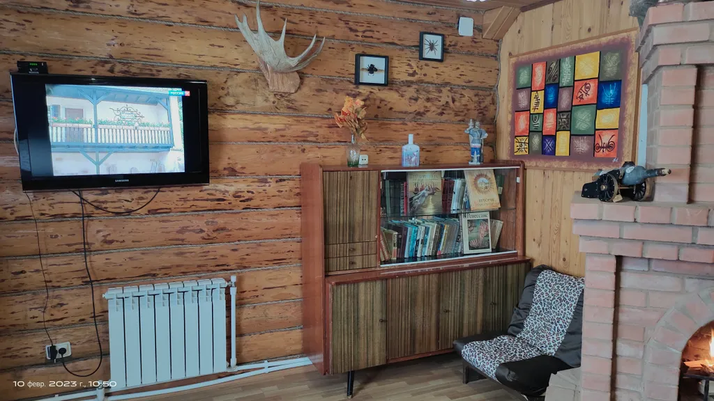 Коттедж Дом для гостей с камином на озере Волго, всесезонный отдых и рыбалка — Завирье