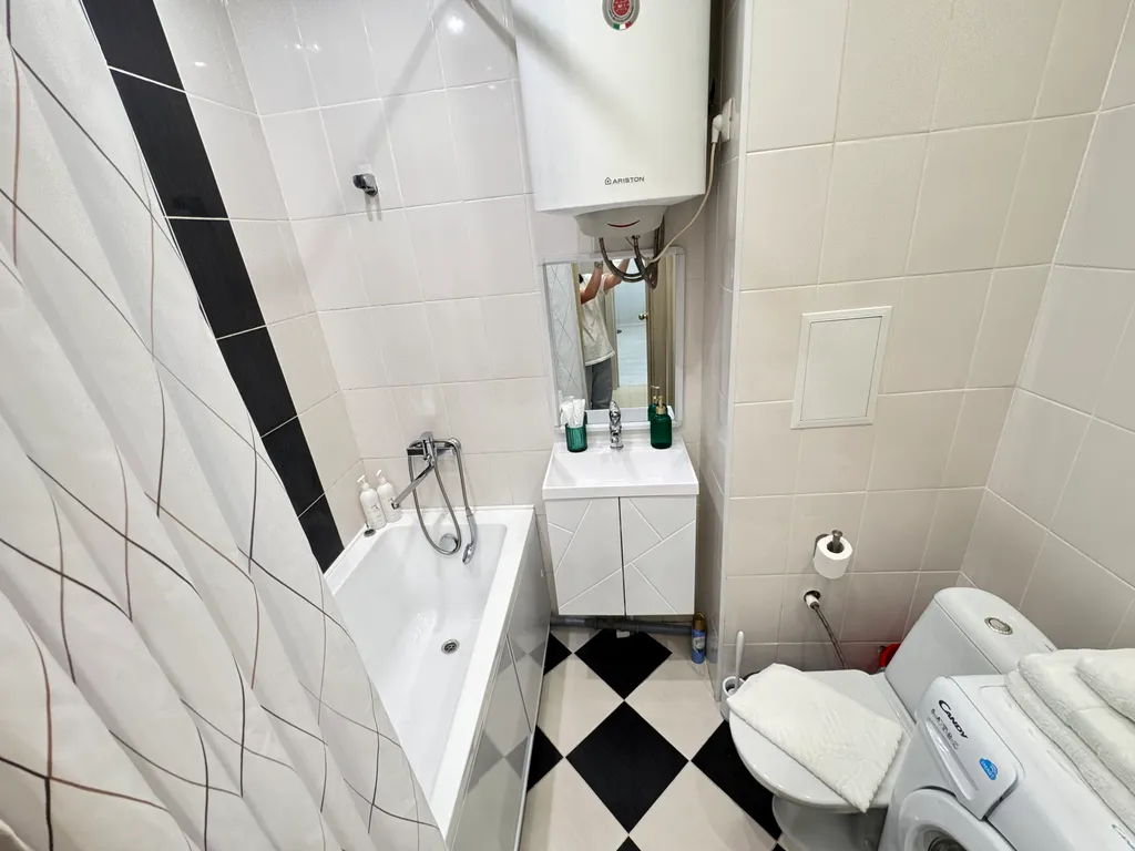 Современная квартирка рядом с ТЦ Аура