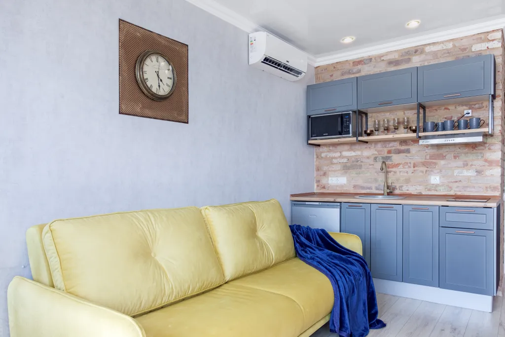 Люкс на 23 этаже с видом на Волгу, Набережная, бесконтактный заезд 24/7