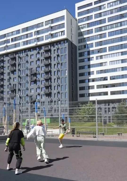 Квартира-пентхаус с высокими потолками