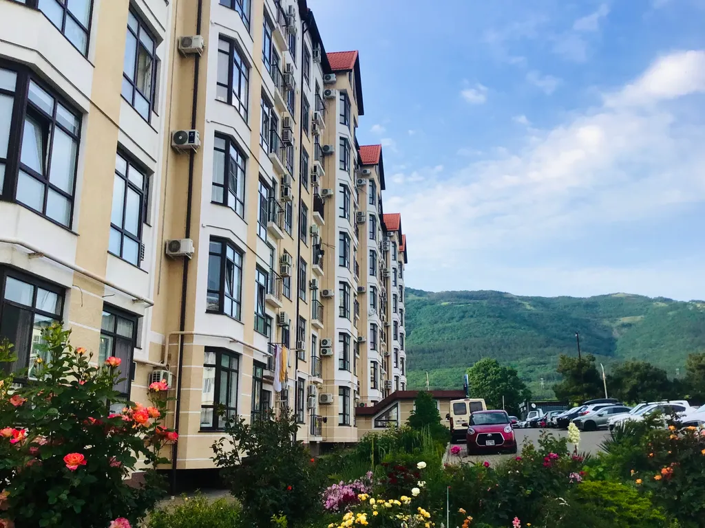 Квартира Квартира Студия бизнес-класса с wi-fi и парковкой в ЖК Жуковский — Геленджик