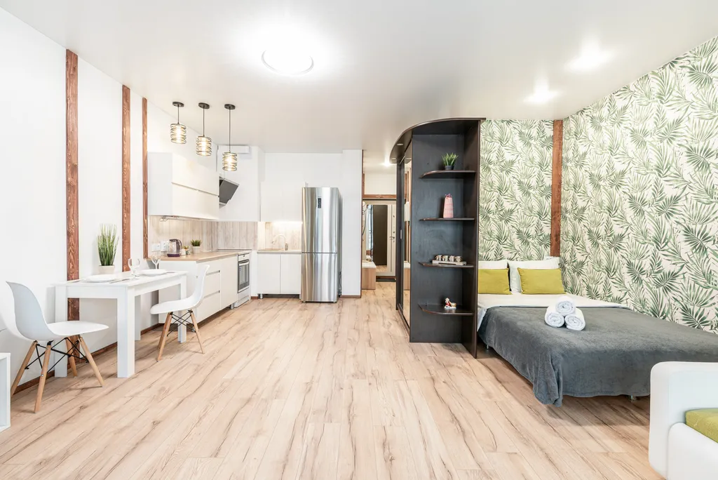 Новая квартира с джакузи