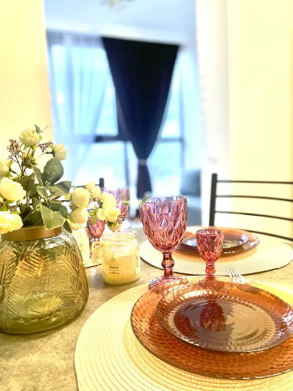 Квартира Квартира Шикарная видовая евродвушка 24 этаж в ЖК Маршал — Краснодар