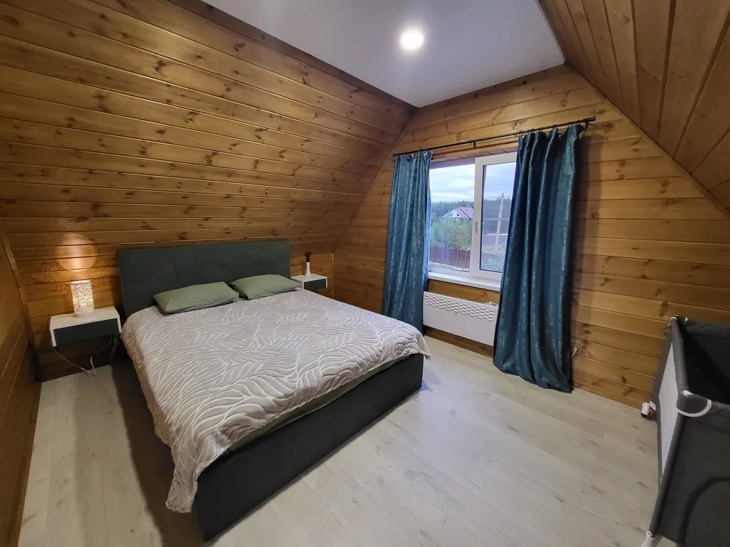 Коттедж Стильный новый дом 2025 г постройки с сауной в живописном месте — Волхов