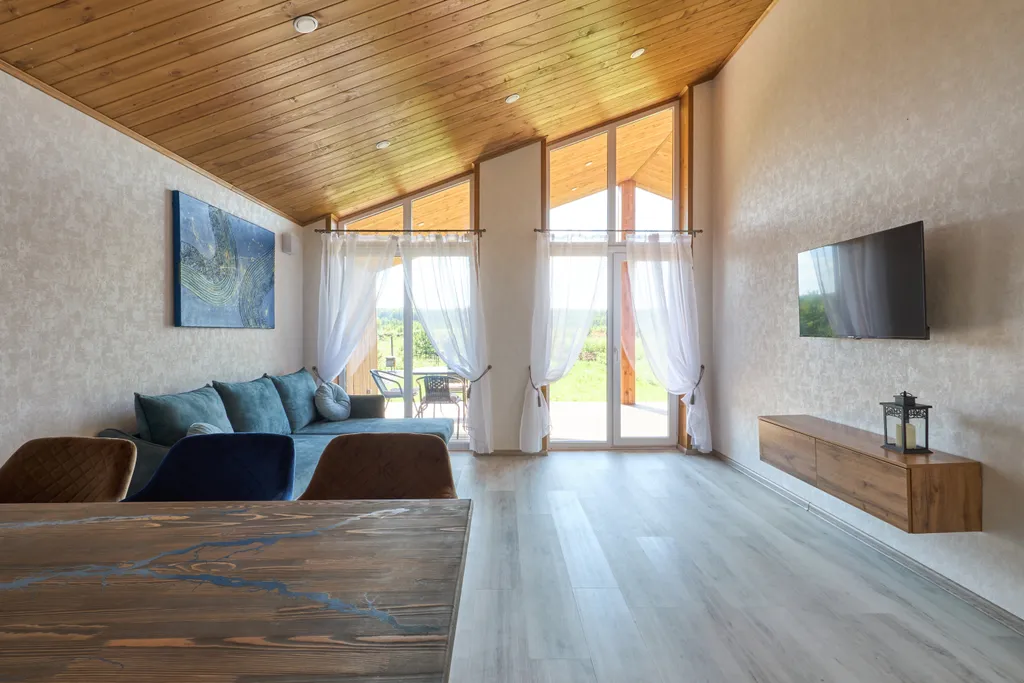 Коттедж с 3 спальнями и чаном