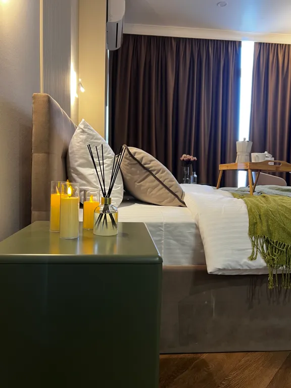 Квартира Квартира Новая уютная квартире с видом на город — Краснодар