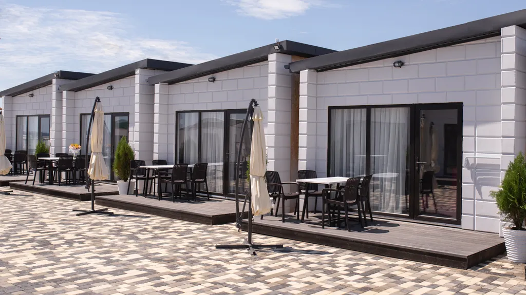 Новые коттеджи у моря Palm Beach Resorts, 1 линия, вид на море