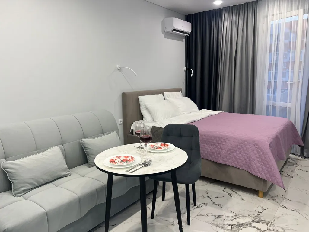 Квартира Новая студия с видом на горную реку и лес — аренда посуточно в Кудепста