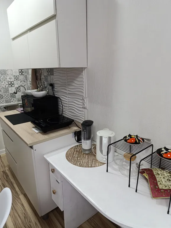 Светлая, уютная студия в ЖК «Молоко и мёд»