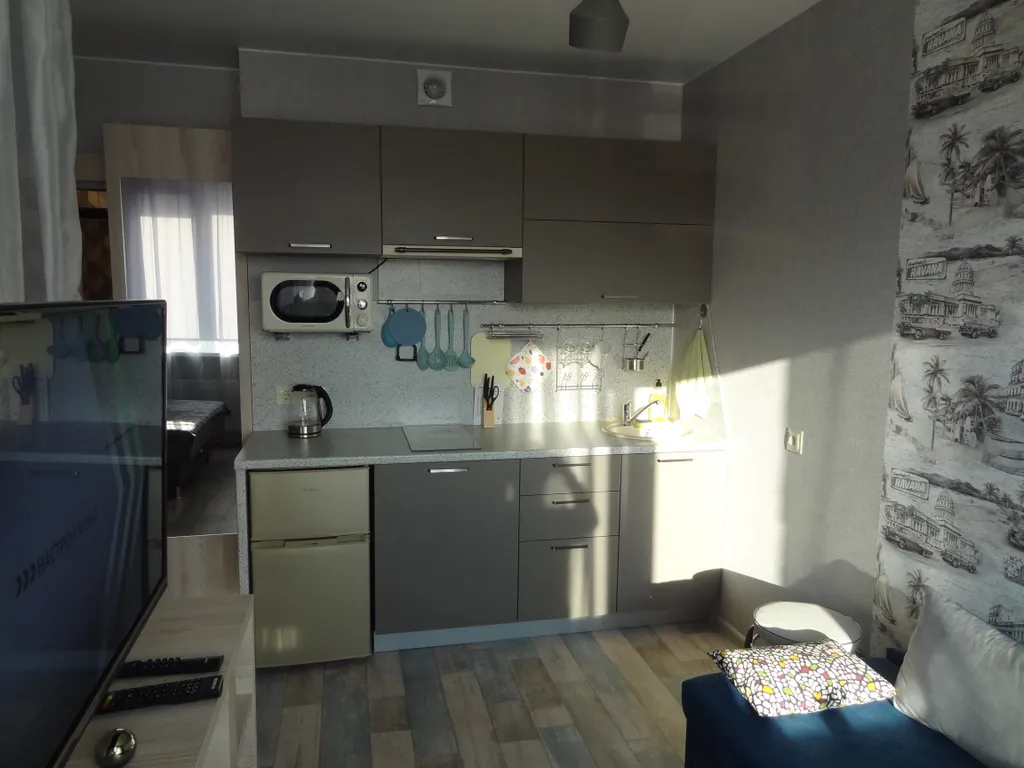 Уютная видовая квартира-студия рядом с метро Девяткино