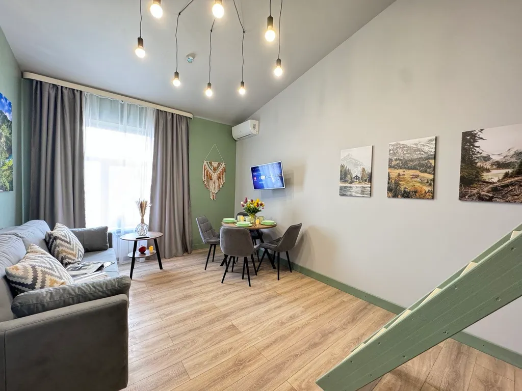 Дизайнерская квартира на 6 человек