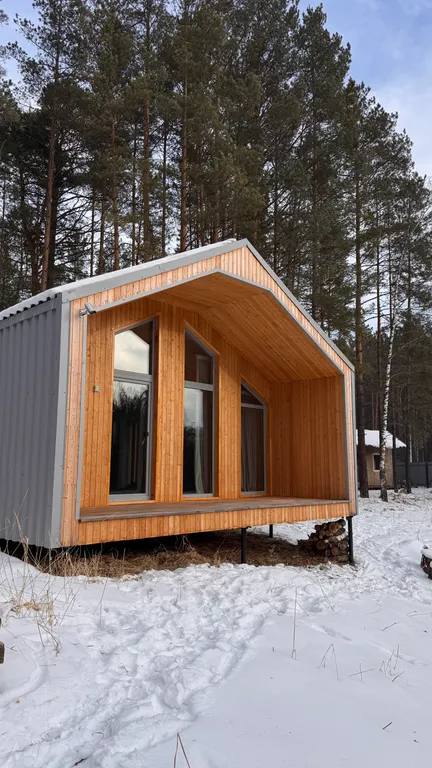 Дом с панорамным видом над сосновым бором