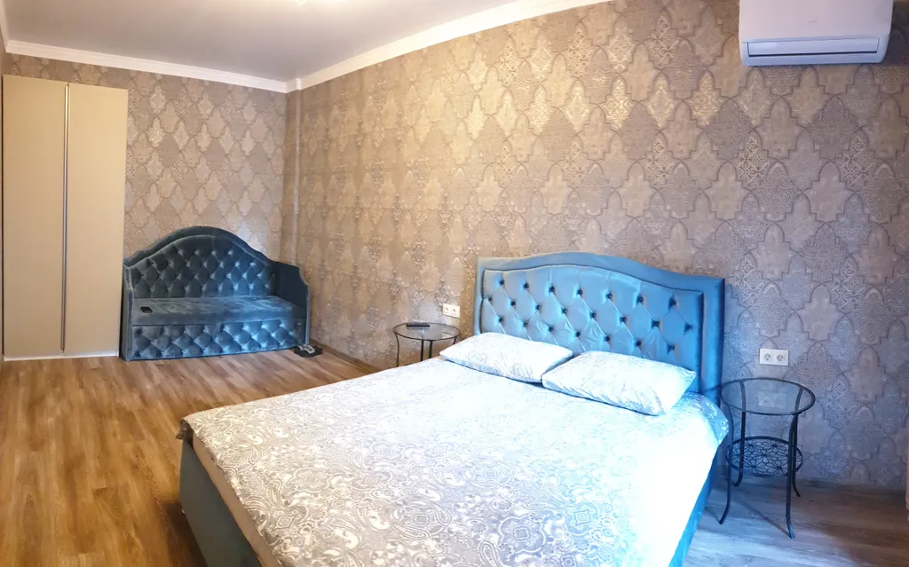 Квартира Стильная квартира с шикарным балконом и видом на бассейн — Геленджик