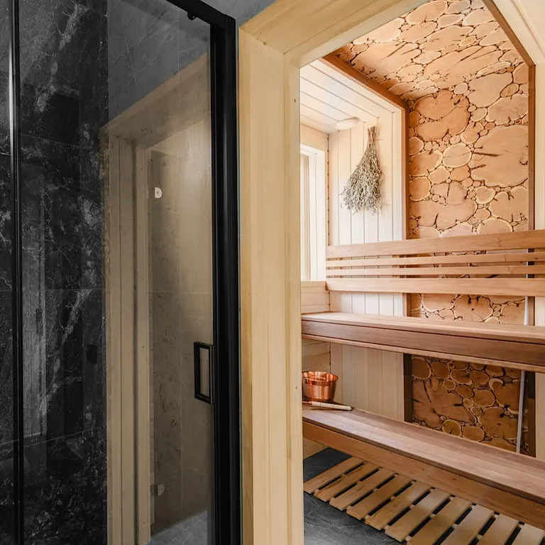 Домик в Соснах с сауной и банным чаном