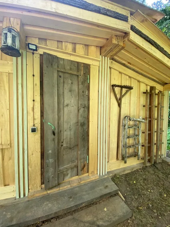 Глэмпинг с печкой-буржуйкой