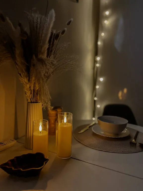 Комфортная студия в спокойных тонах у метро Девяткино