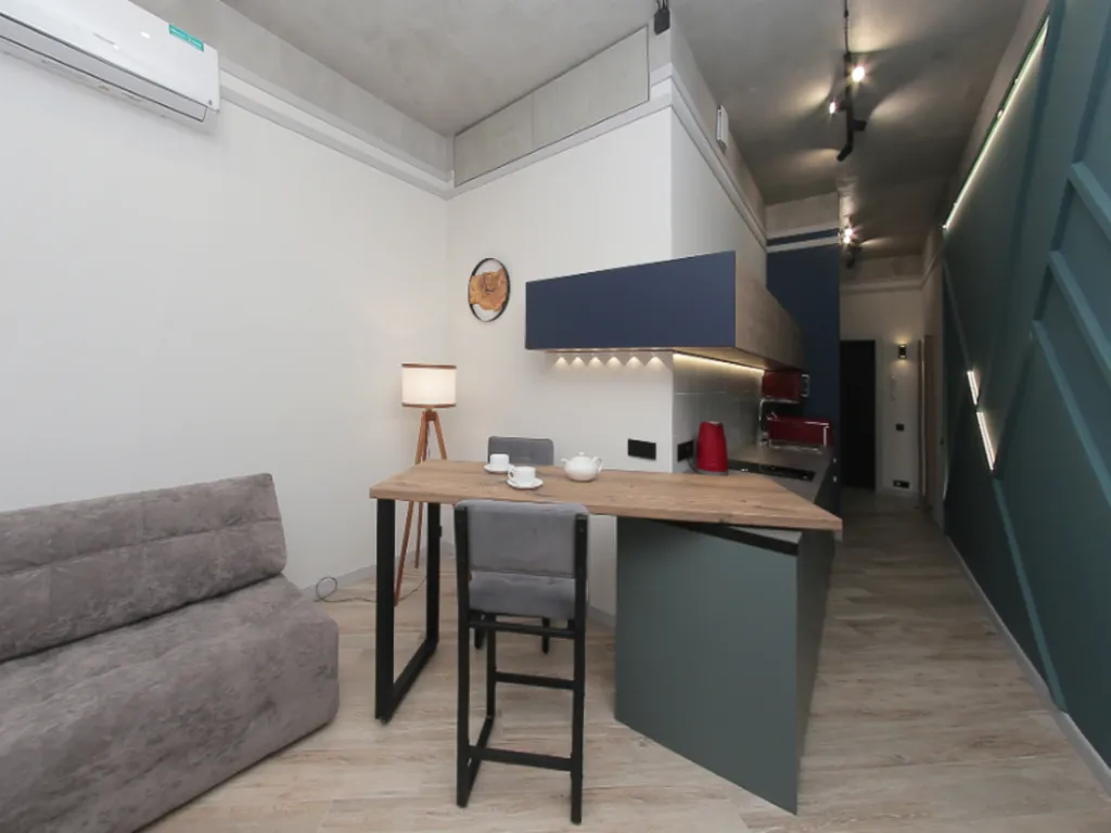 Стильная и комфортабельная квартира-студия с хаммамом