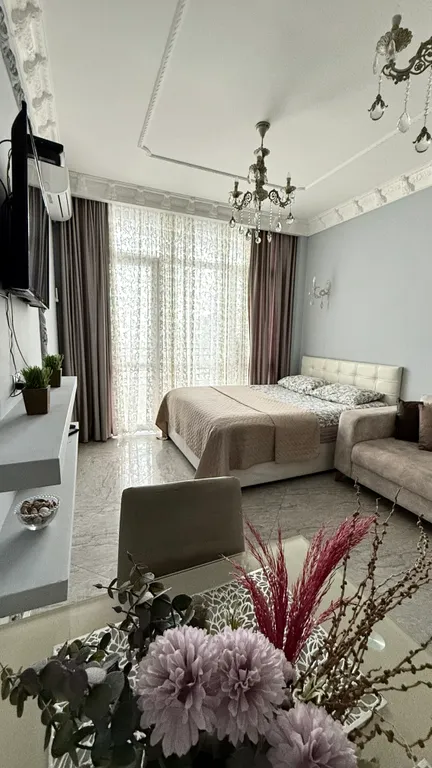 Уютная квартира-студия с видом на горы для наслаждения отдыхом круглый год