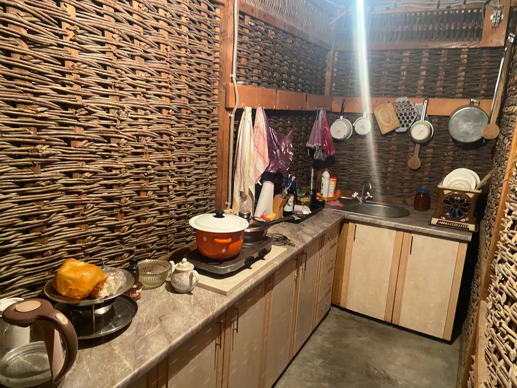 Райский уголок с видом на горы