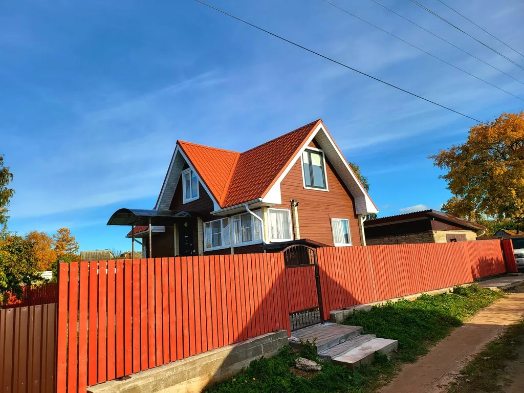 Дом с Русской баней возле Псковского озера