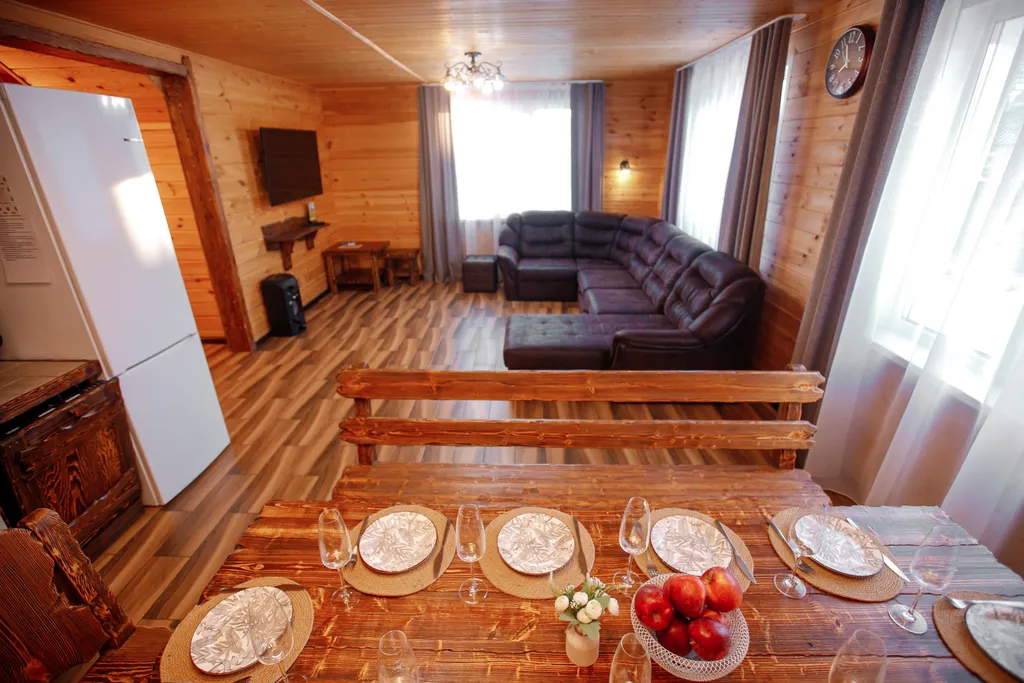 Коттедж с видом на гору Зелёную