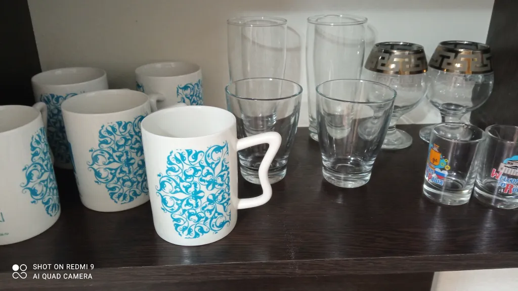 Уютная студия с видом на закат