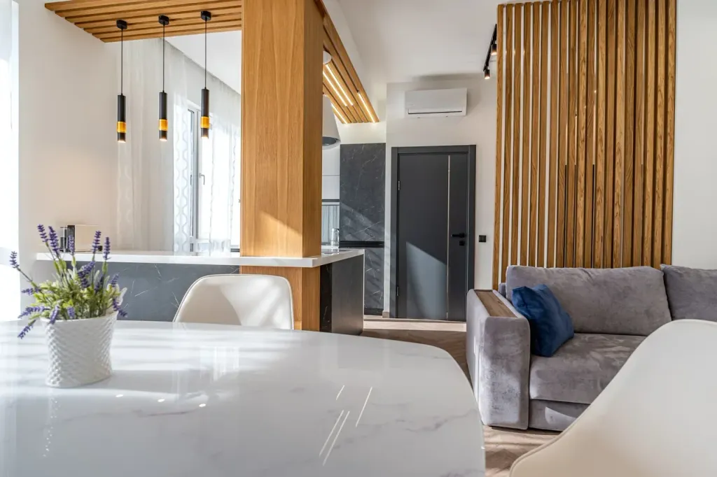 2х комнатные апартаменты с прямым видом на море