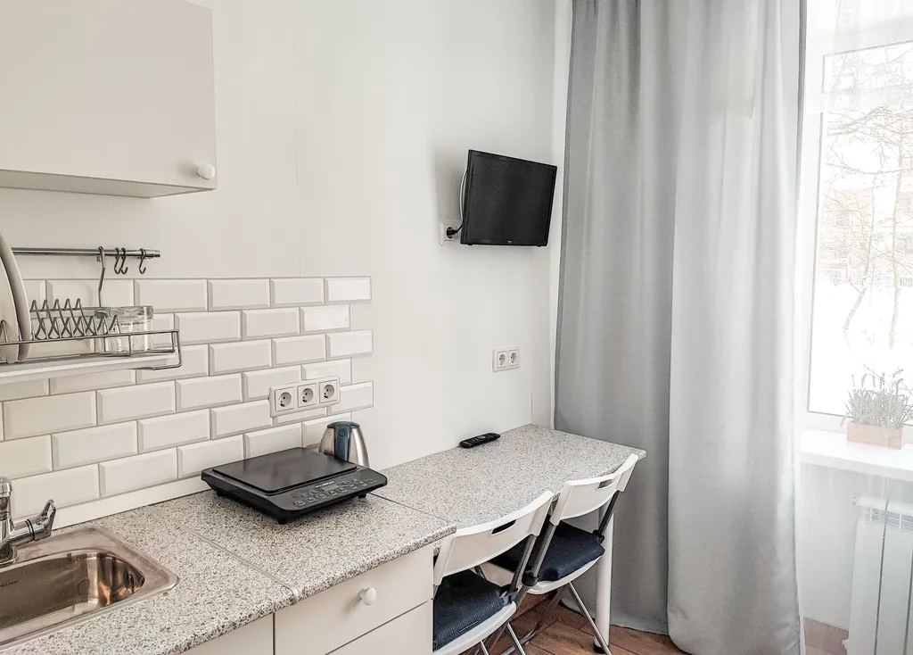 Квартира Квартира Студия на Нарвской — Санкт-Петербург