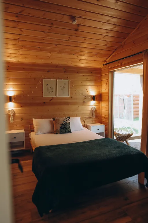 Уютный дом у леса с баней и чаном