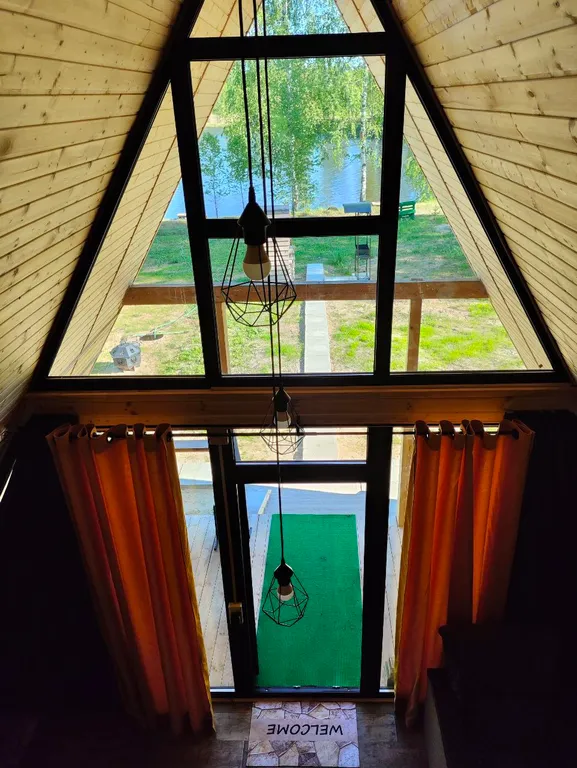 Дом 1 А фрейм на базе отдыха Куба