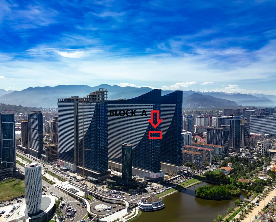 Большая 2+1 с шикарным видом на море и набережную, 22 этаж