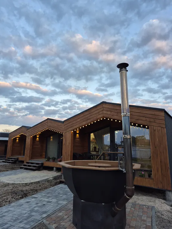 Дом 35m2 — чан, кухня, Wi-Fi