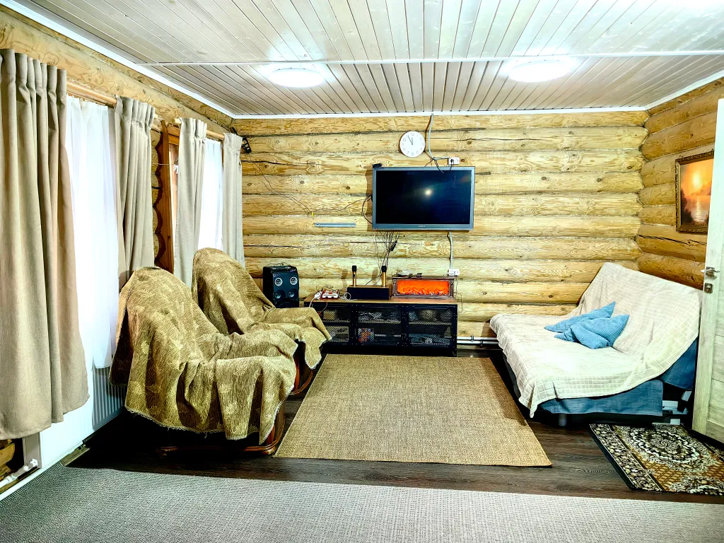 Дом с баней у Голубого озера