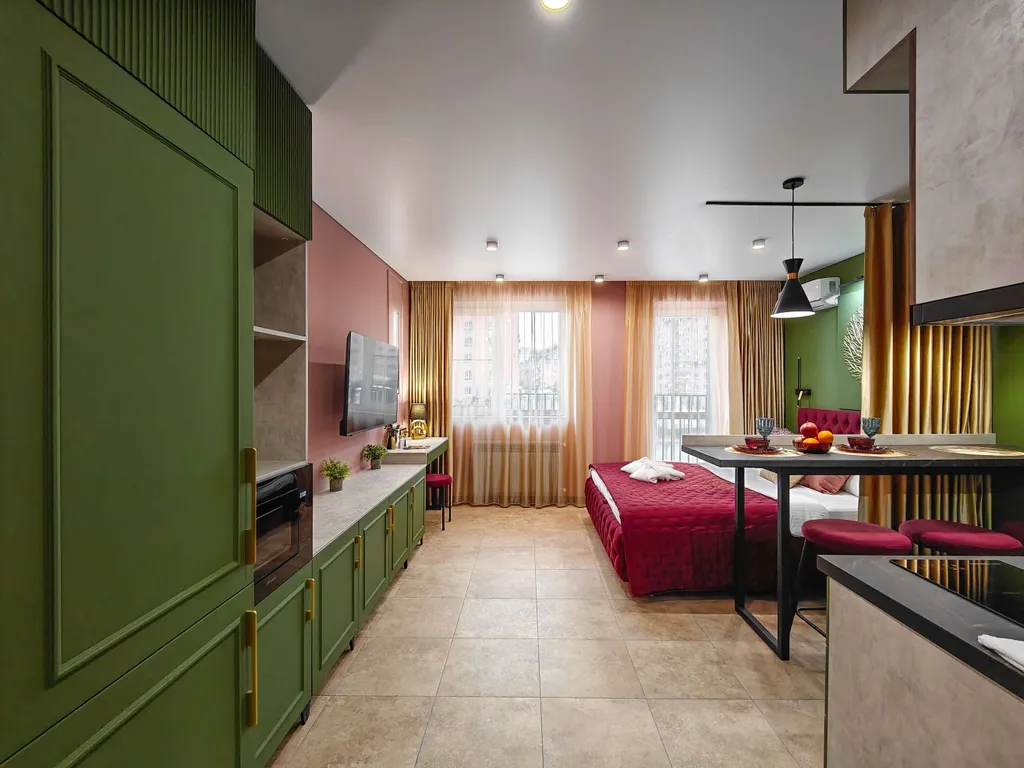 Дизайнерская студия премиум-класса в новом ЖК Дом на набережной