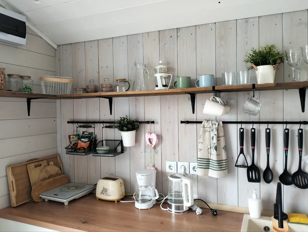 Уютный дом с баней и чаном