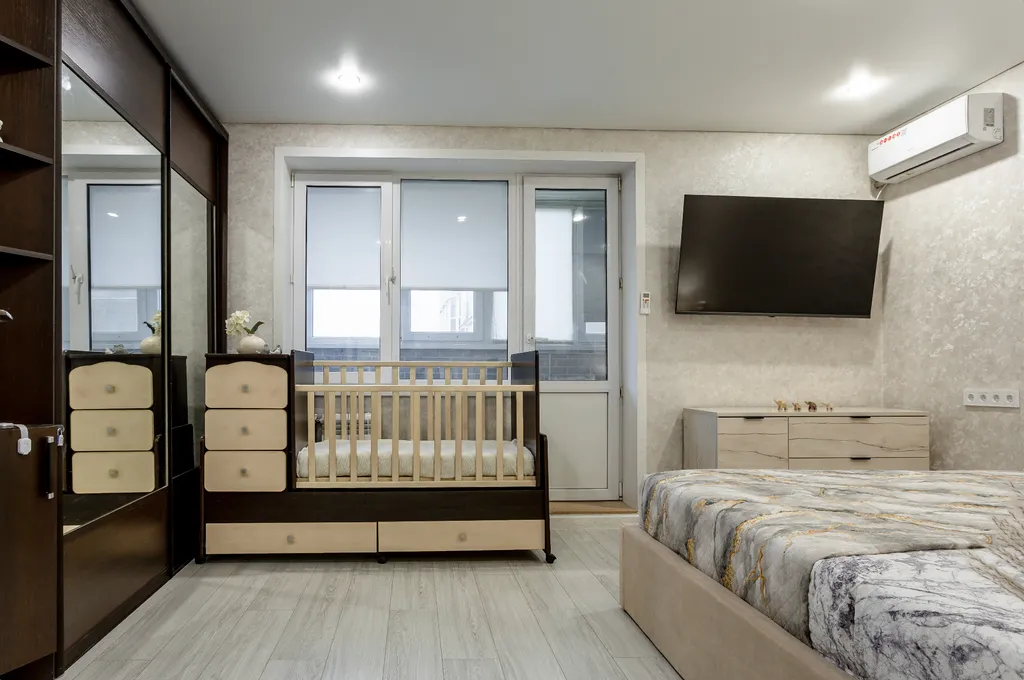 Уютная 2-комнатная квартира, 55 м², 3 кровати