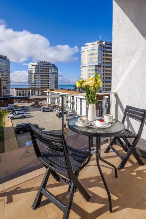 Студия в ЖК Касабланка с видом на море